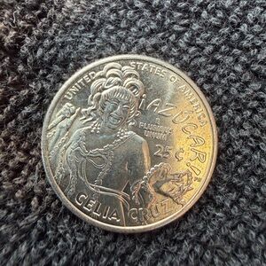 2024 P United States quarter featuring Celia Cruz